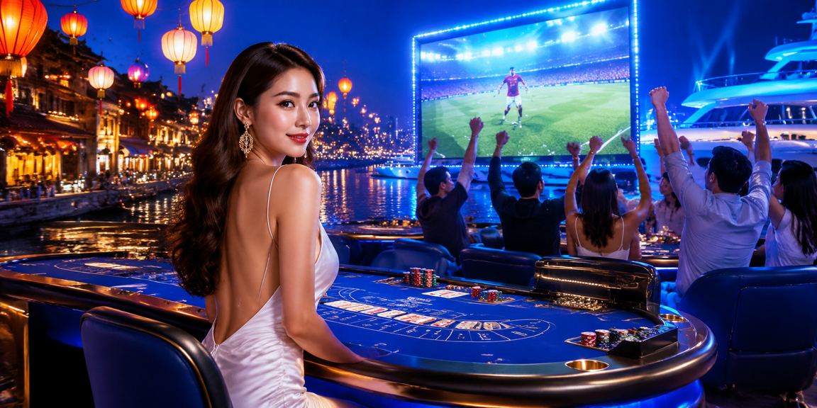 Không khí chợ đêm Huế về khuya, người dùng thư giãn tham gia baccarat trực tuyến trên điện thoại