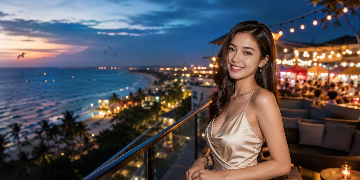 Chợ đêm Mũi Né rực rỡ ánh đèn, gợi cảm giác vui chơi và thử vận may trực tuyến